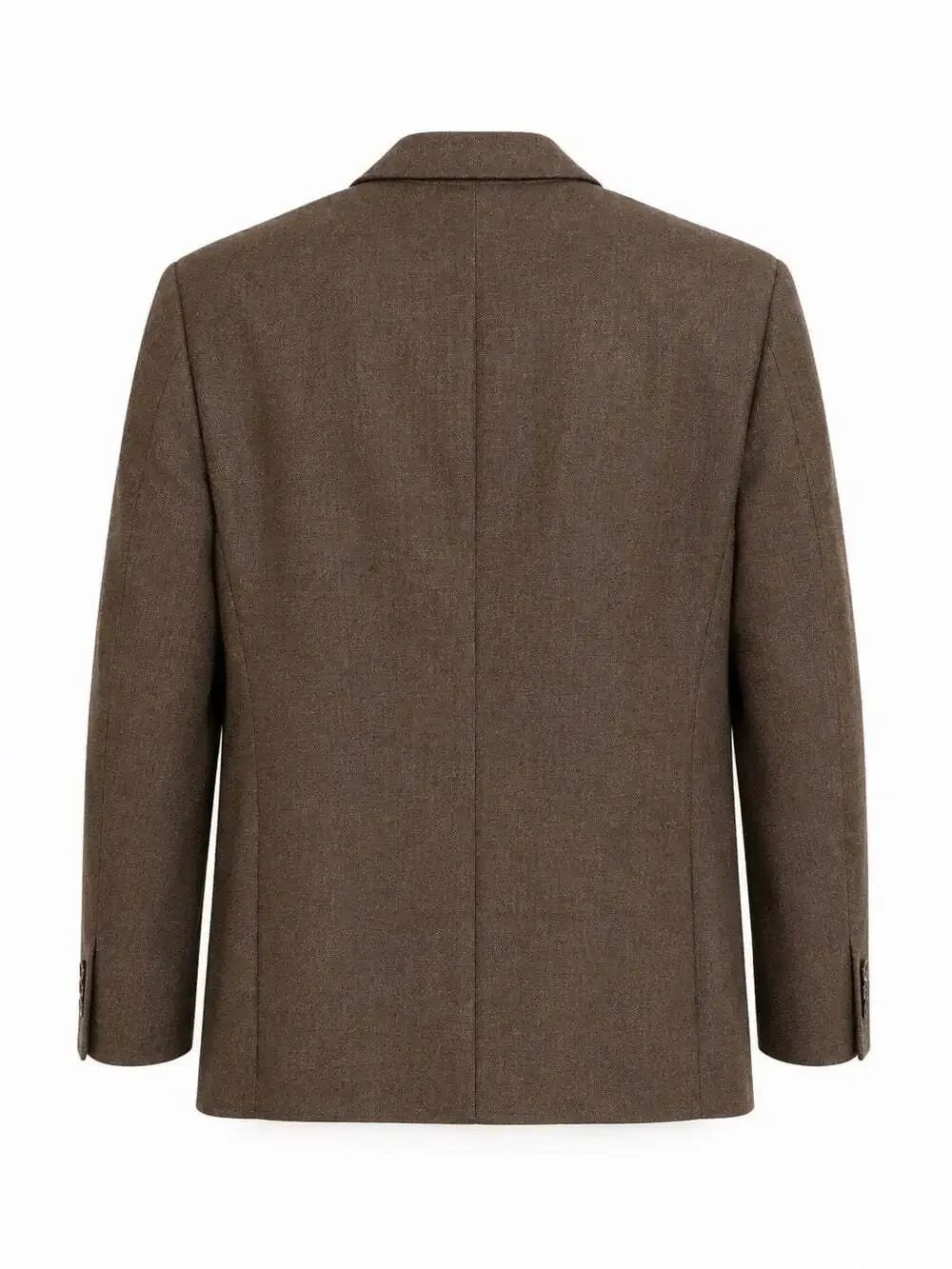 Sorgente Men’s Wool Structured Academia Blazer Vintage 97 Brown Retro  36S-38S